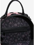 Harry Potter Deathly Hallows Mesh Floral Mini Backpack - BoxLunch Exclusive, , alternate