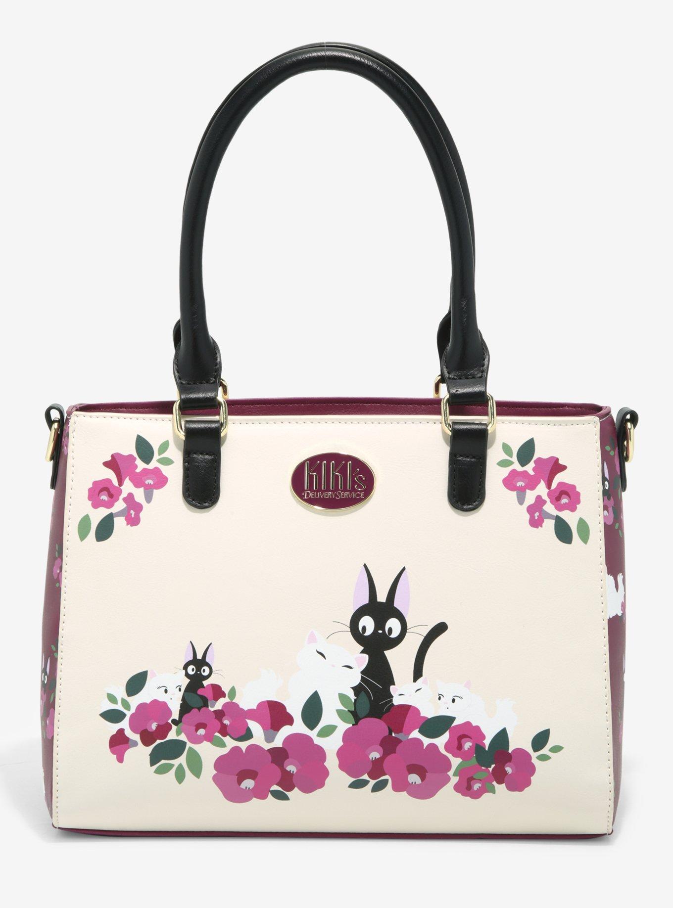 Studio Ghibli Kiki's Delivery Service Jiji & Lily Satchel Bag, , alternate