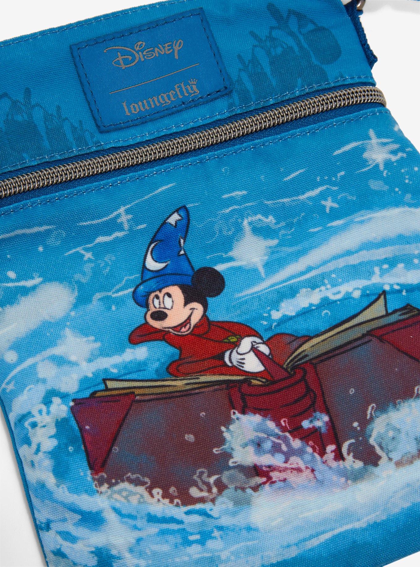 Loungefly Disney Fantasia The Sorcerer's Apprentice Passport Crossbody Bag, , alternate