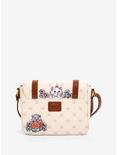 Loungefly Disney Cats Floral Crossbody Bag, , alternate