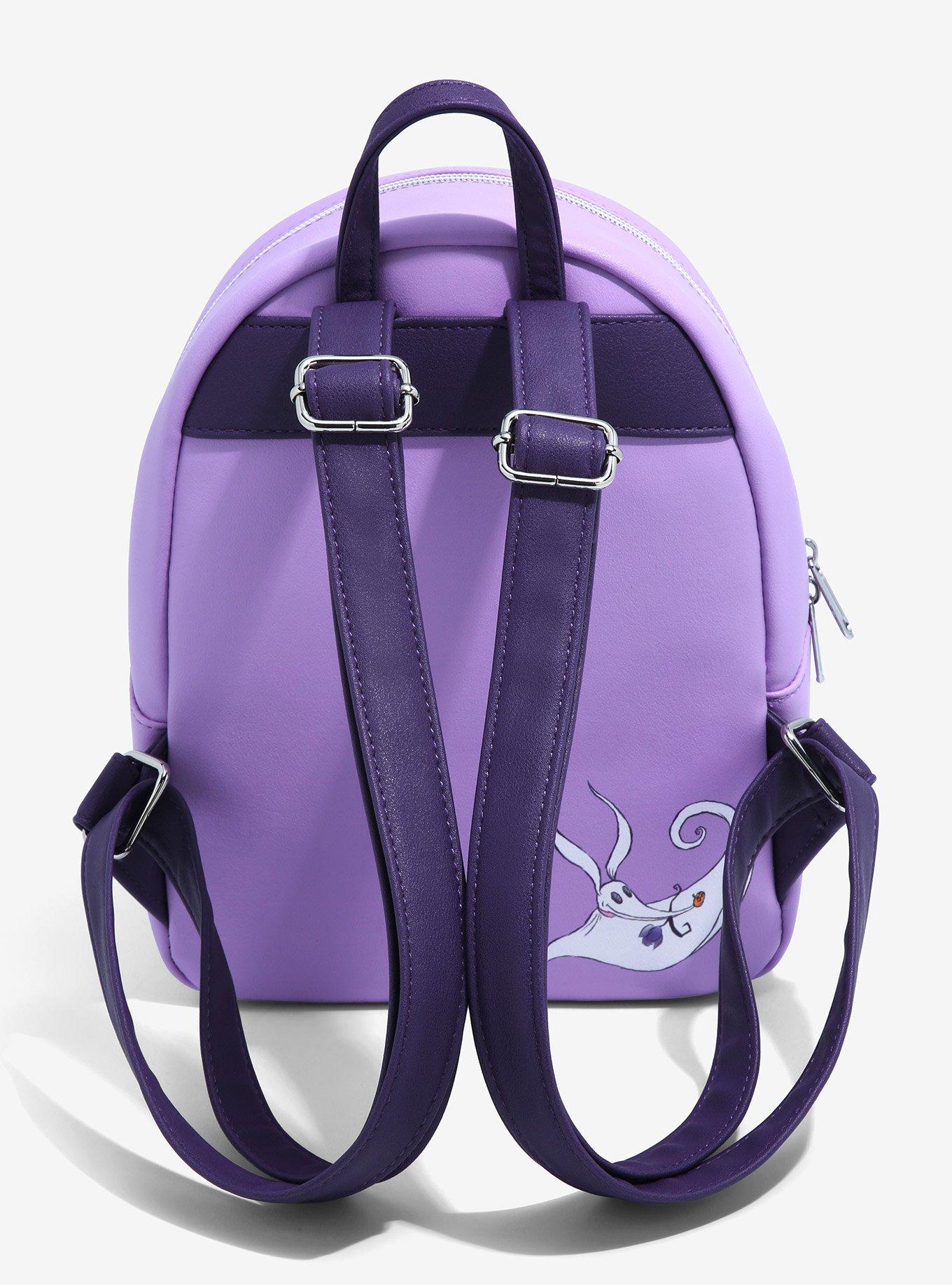 Loungefly The Nightmare Before Christmas Jack & Sally Thorn Heart Mini Backpack, , alternate