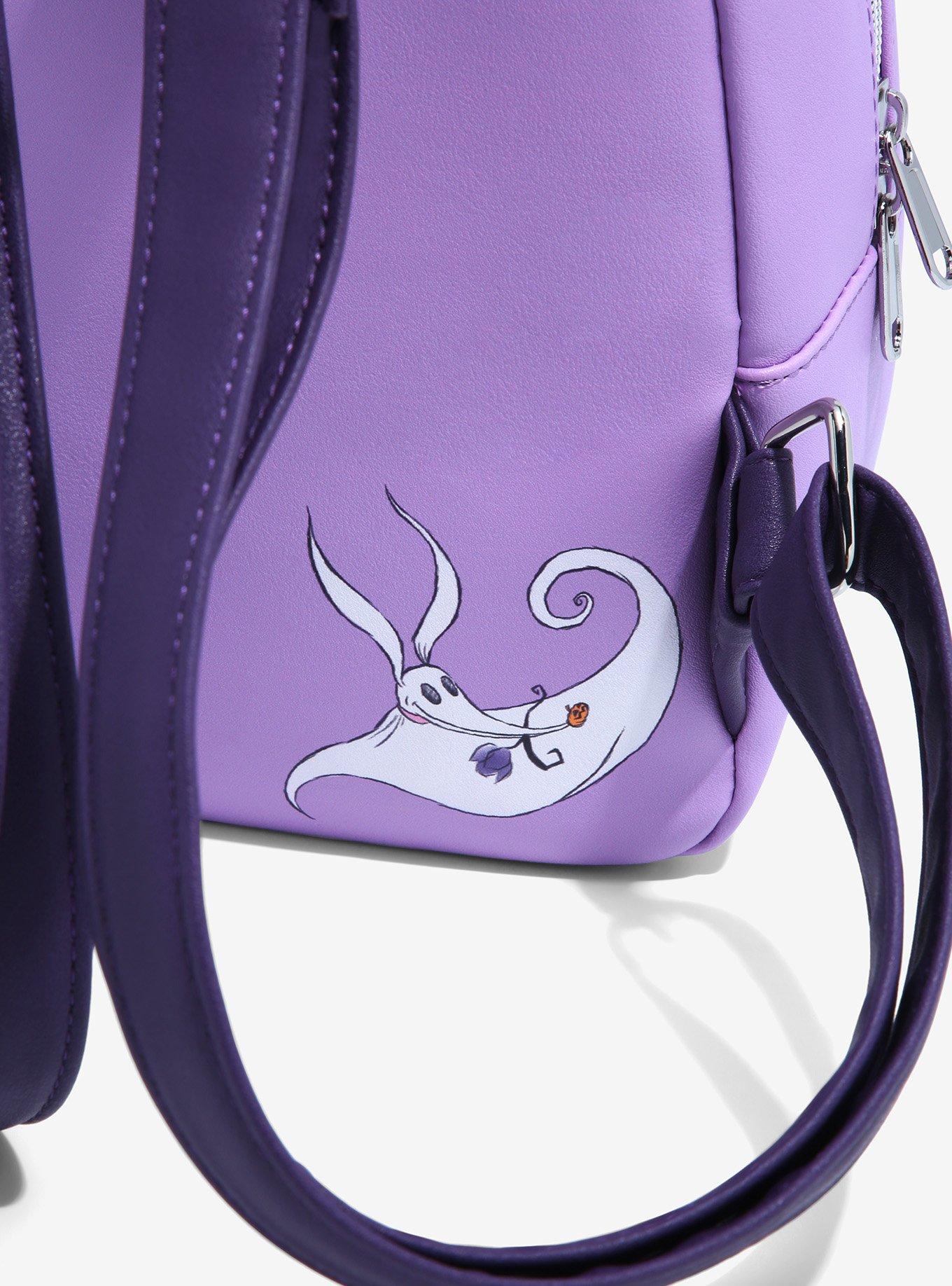 Loungefly The Nightmare Before Christmas Jack & Sally Thorn Heart Mini Backpack, , alternate