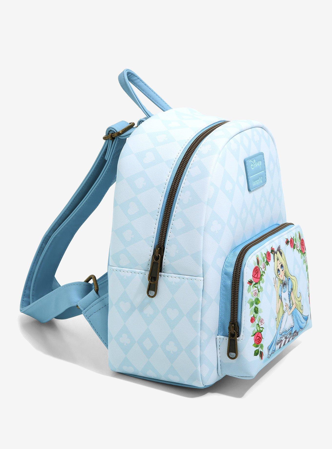 Loungefly Disney Alice In Wonderland Roses Mini Backpack, , alternate