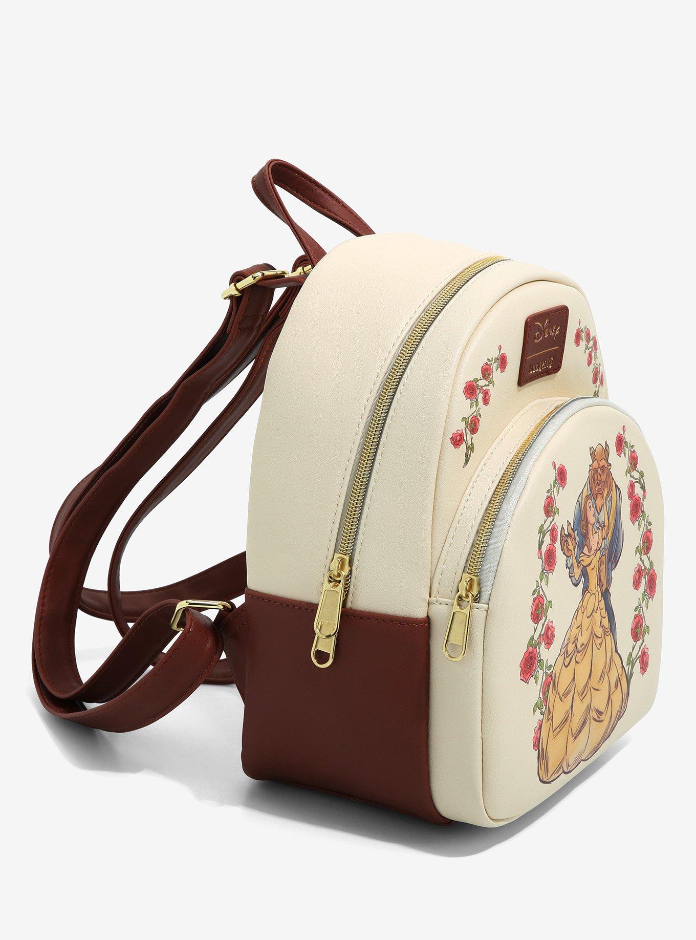 Loungefly Disney Beauty & The Beast Ballroom Scene Mini Backpack ✨ FAST  Shipping