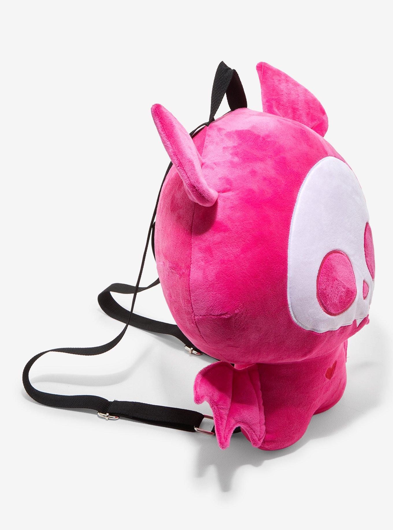 Skelanimals Pink Diego Plush Backpack, , alternate