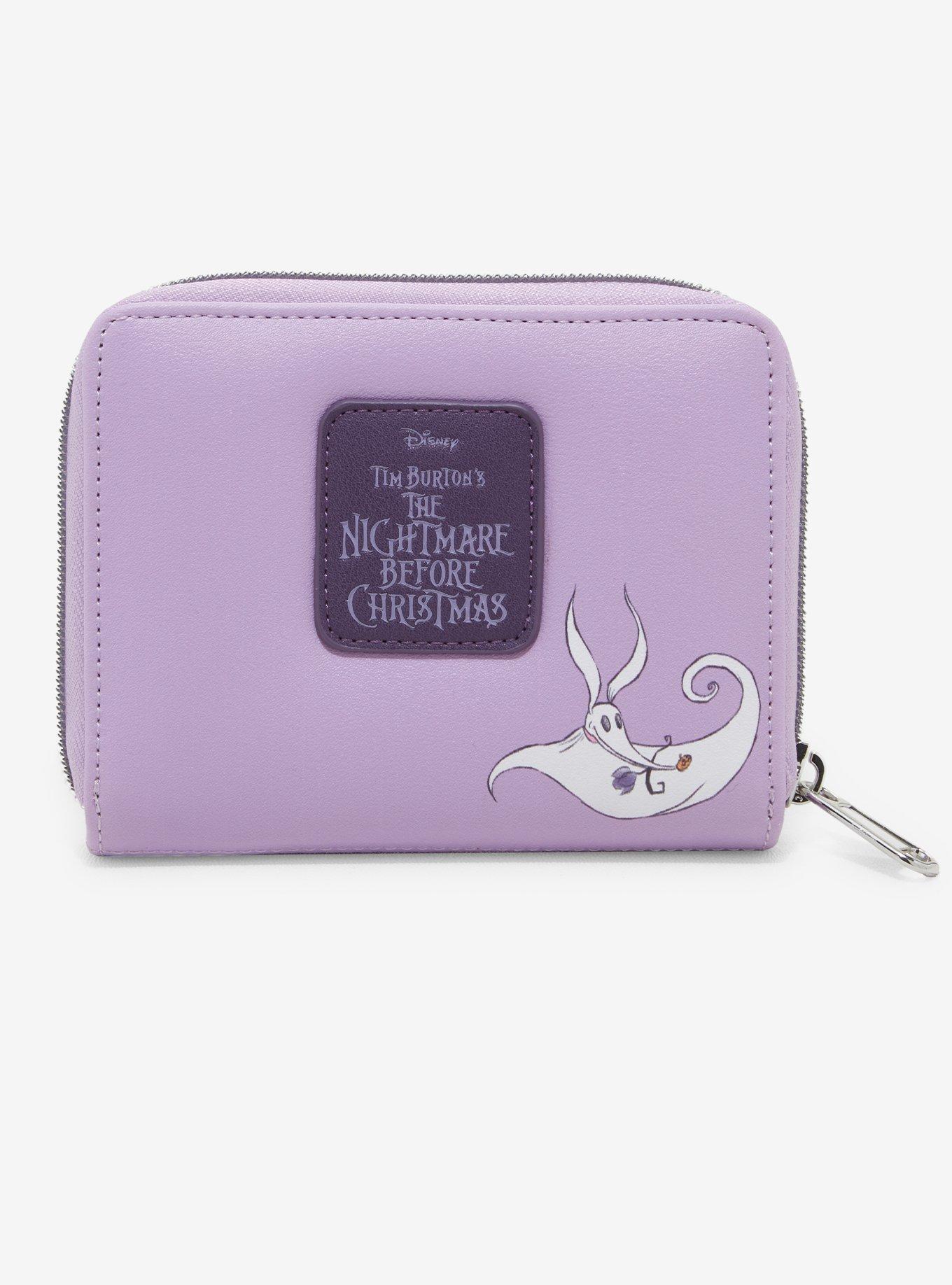 Loungefly The Nightmare Before Christmas Jack & Sally Thorn Heart Wallet, , alternate