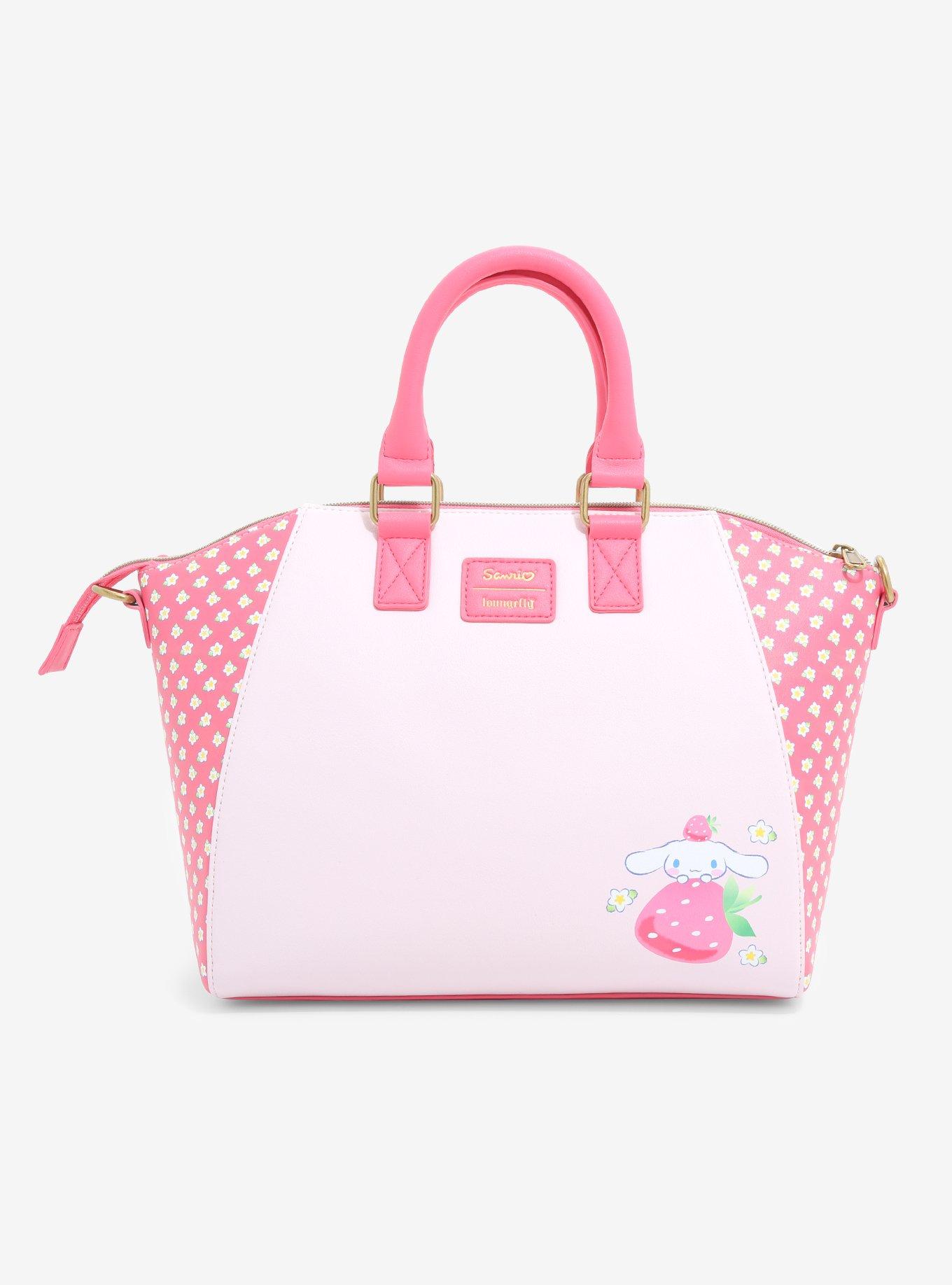 Loungefly Cinnamoroll Strawberry Satchel Bag, , alternate