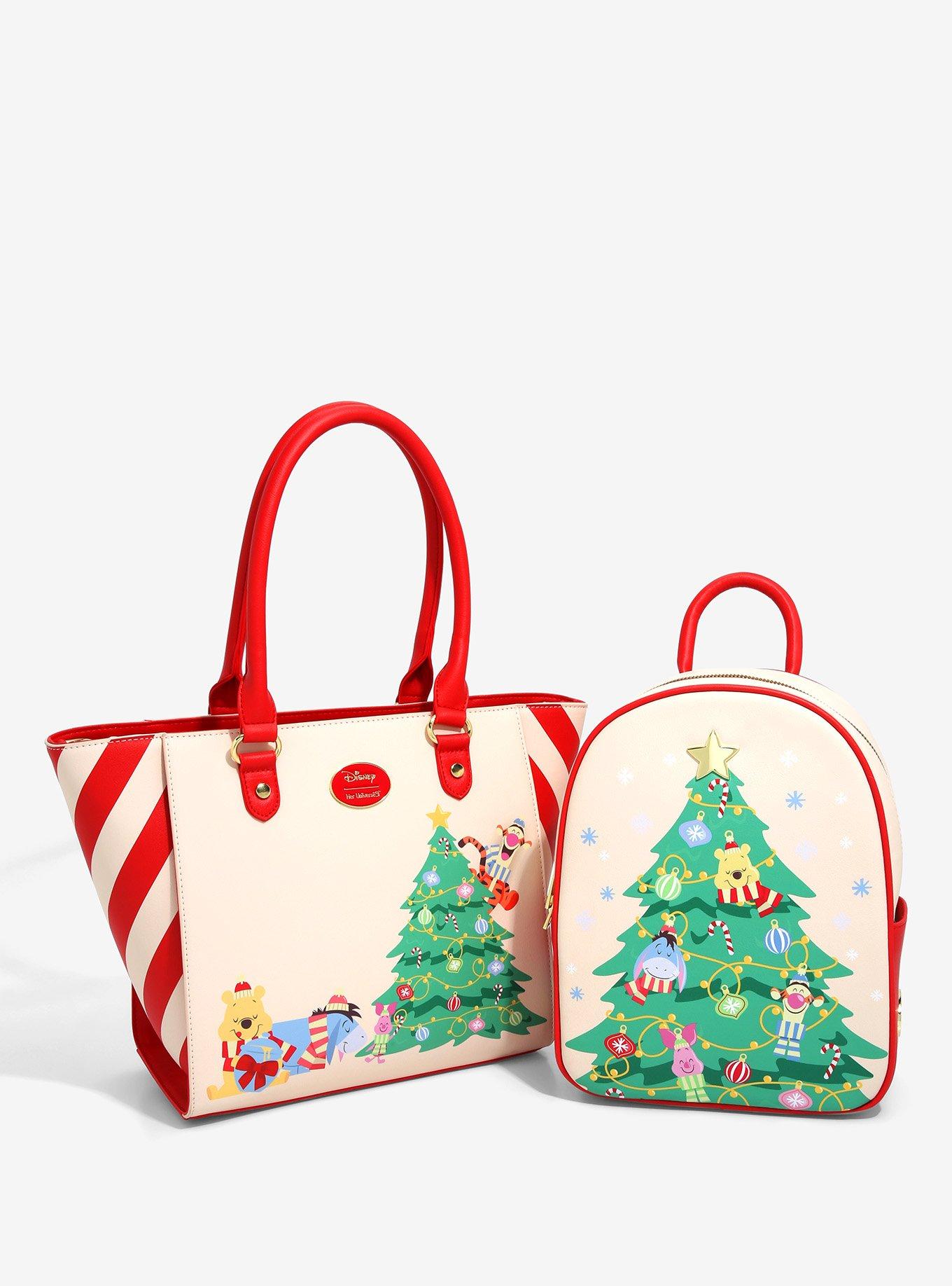 Her Universe Disney Winnie The Pooh Christmas Ornament Mini Backpack, , alternate