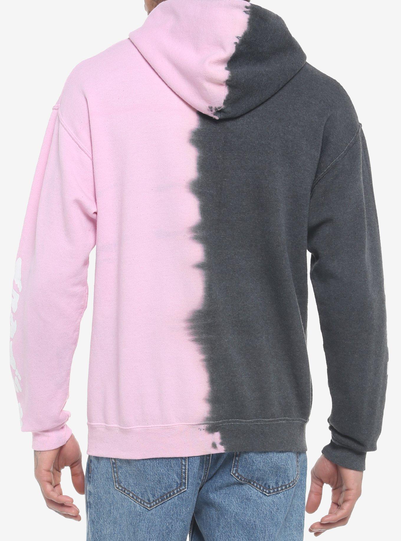 Dragon Ball Z Super Saiyan Rose Split-Dye Hoodie, MULTI, alternate