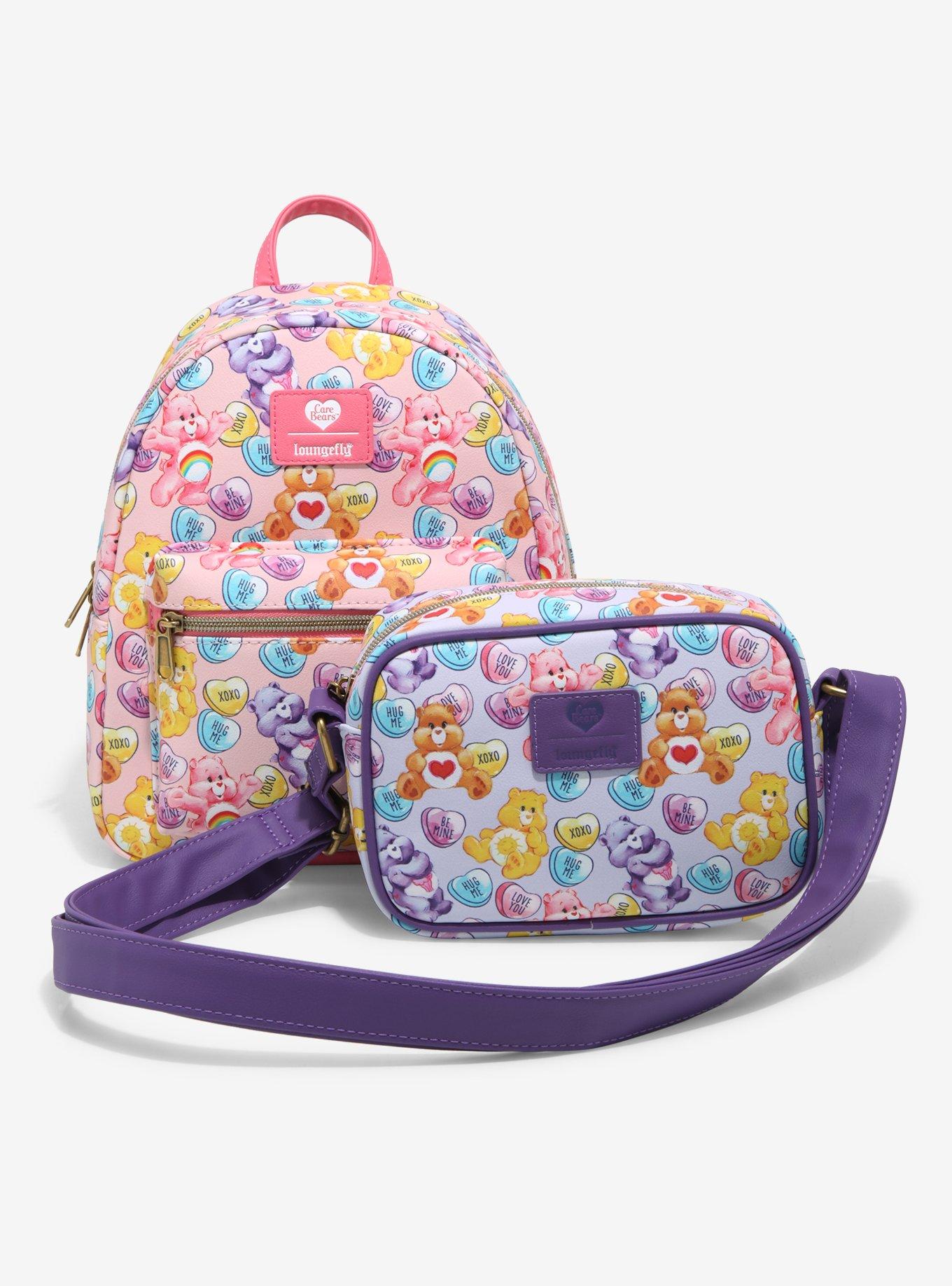 Loungefly Care Bears Valentine's Day Hearts Mini Backpack, , alternate