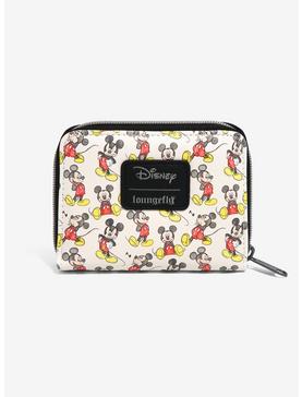 Loungefly Disney Mickey Mouse Poses Mini Zipper Wallet, , hi-res