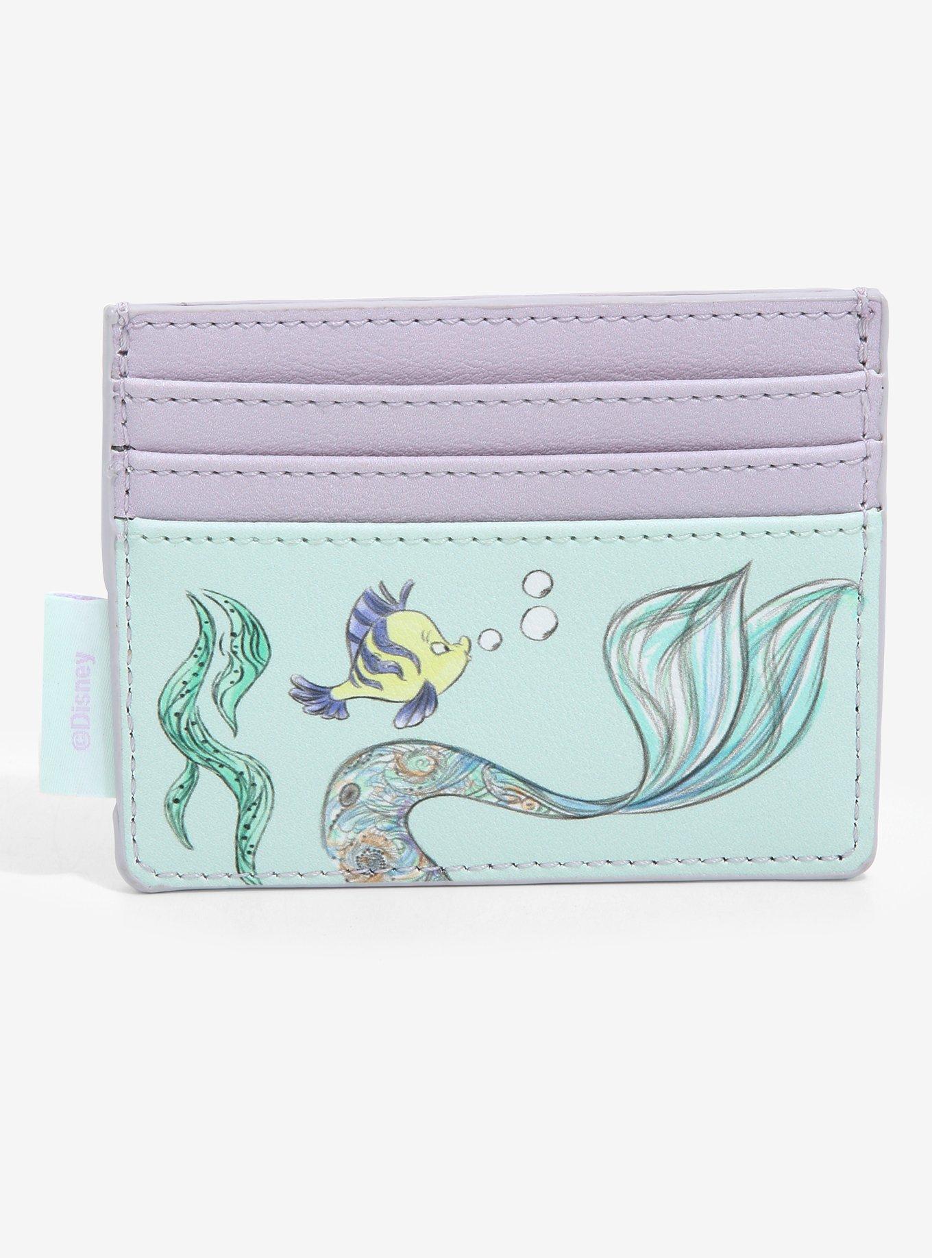 Loungefly Disney The Little Mermaid Couple Hug Cardholder, , alternate