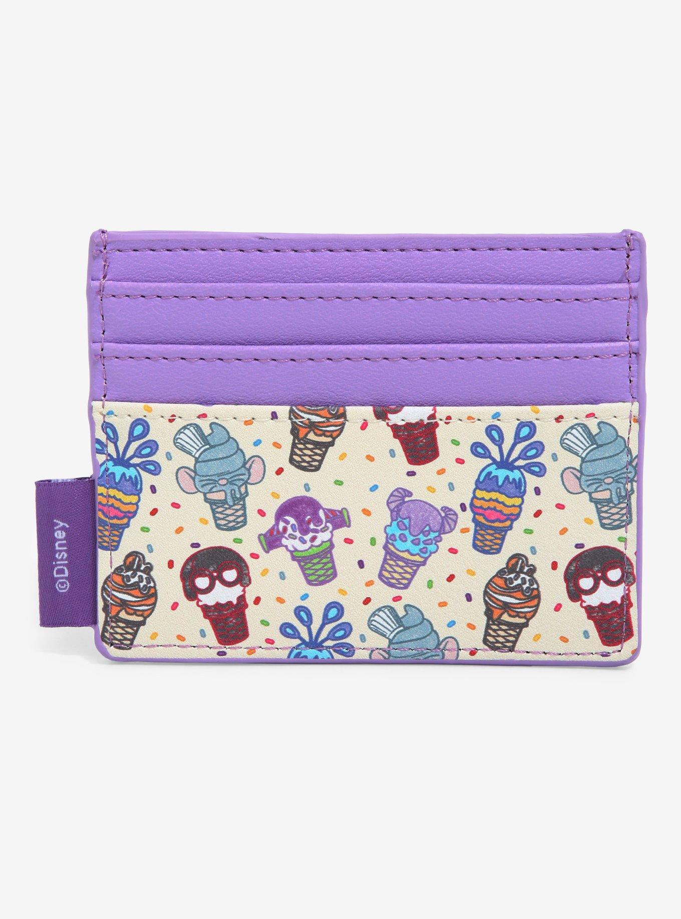 Loungefly Disney Pixar Ice Cream Character Cardholder, , alternate
