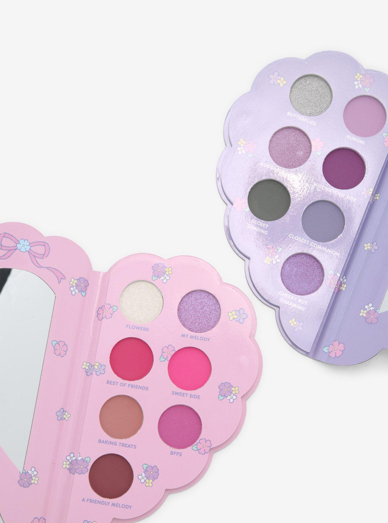 My Melody & Kuromi Split Eyeshadow Palette Set, , alternate