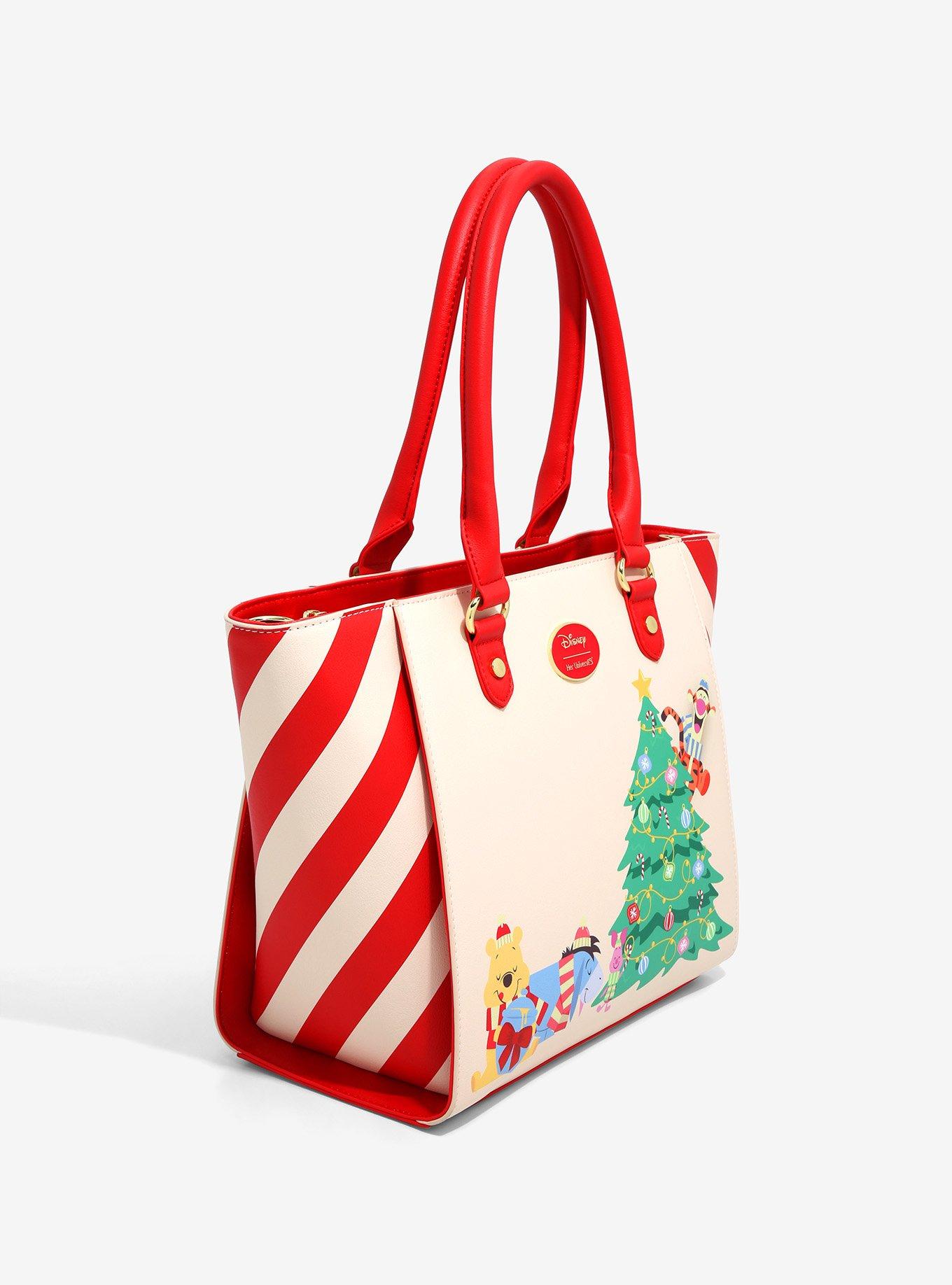 Her outlets Universe Disney Winnie The Pooh Christmas Ornament Satchel Bag