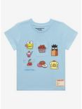 Sanrio Hello Kitty and Friends Character Flip Toddler T-Shirt - A BoxLunch Exclusive, BABY BLUE, alternate