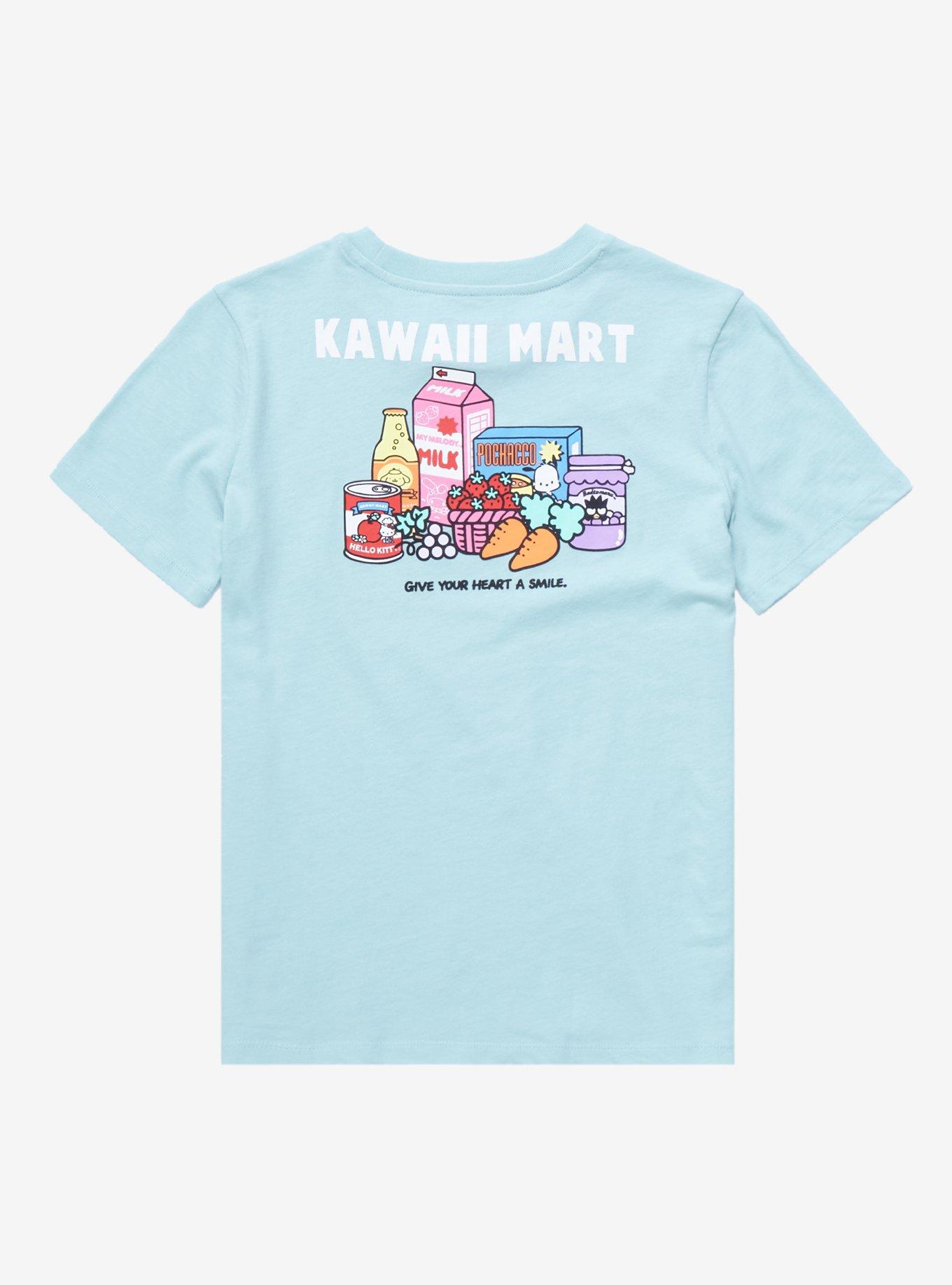 Sanrio Hello Kitty and Friends Kawaii Mart Group Portrait Youth T-Shirt - BoxLunch Exclusive, SEAFOAM, alternate