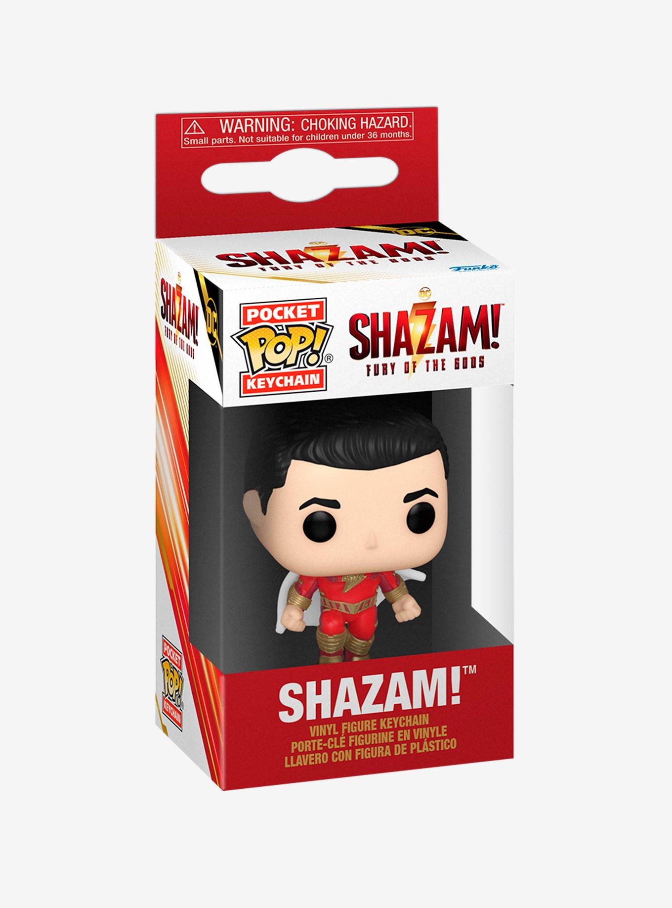 Funko Pocket Pop! Movies DC Comics Shazam! Fury of the Gods Shazam! Vinyl Keychain, , alternate