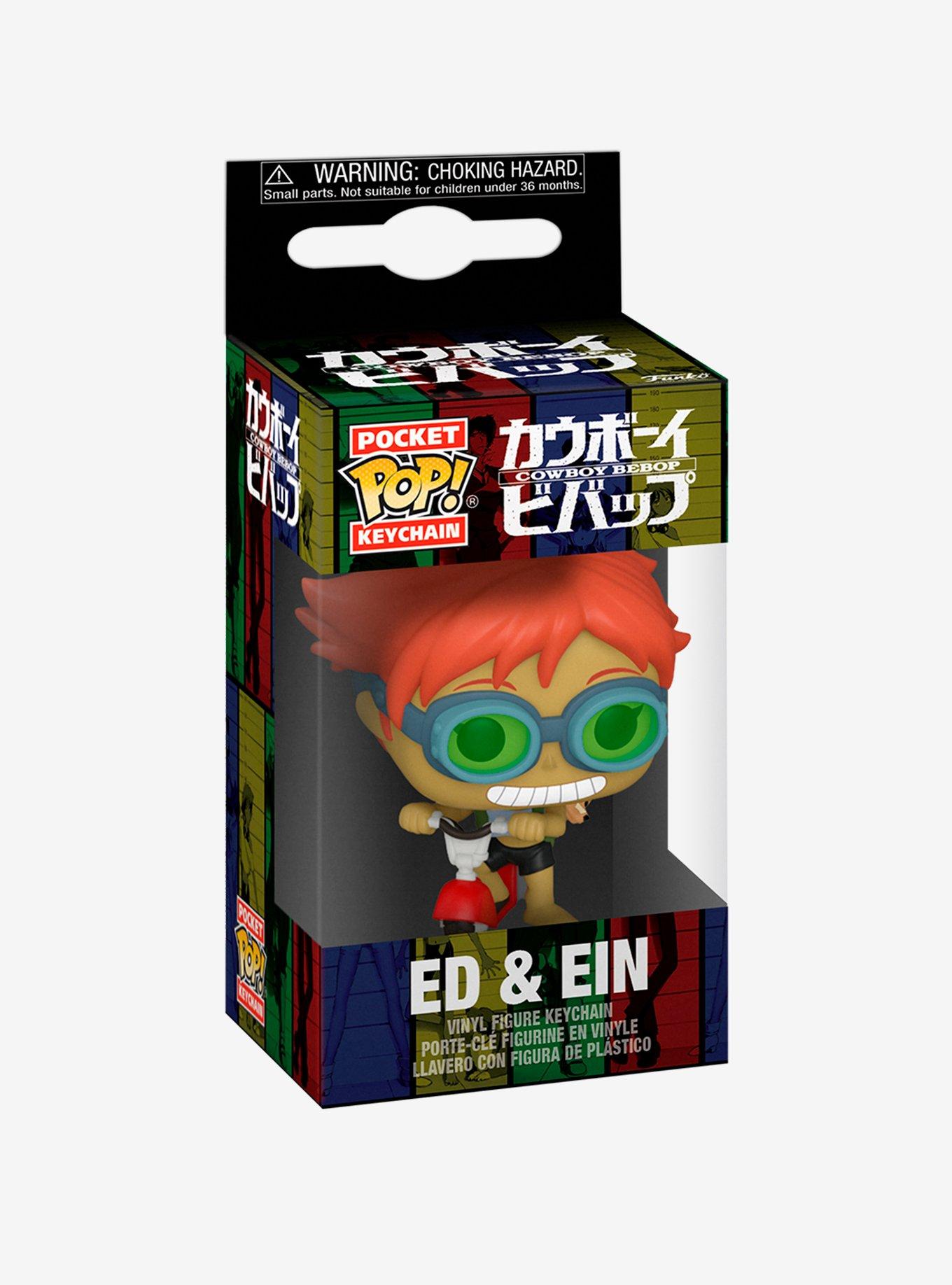 Funko Pocket Pop! Cowboy Bebop Ed and Ein (on Scooter) Vinyl Keychain, , alternate