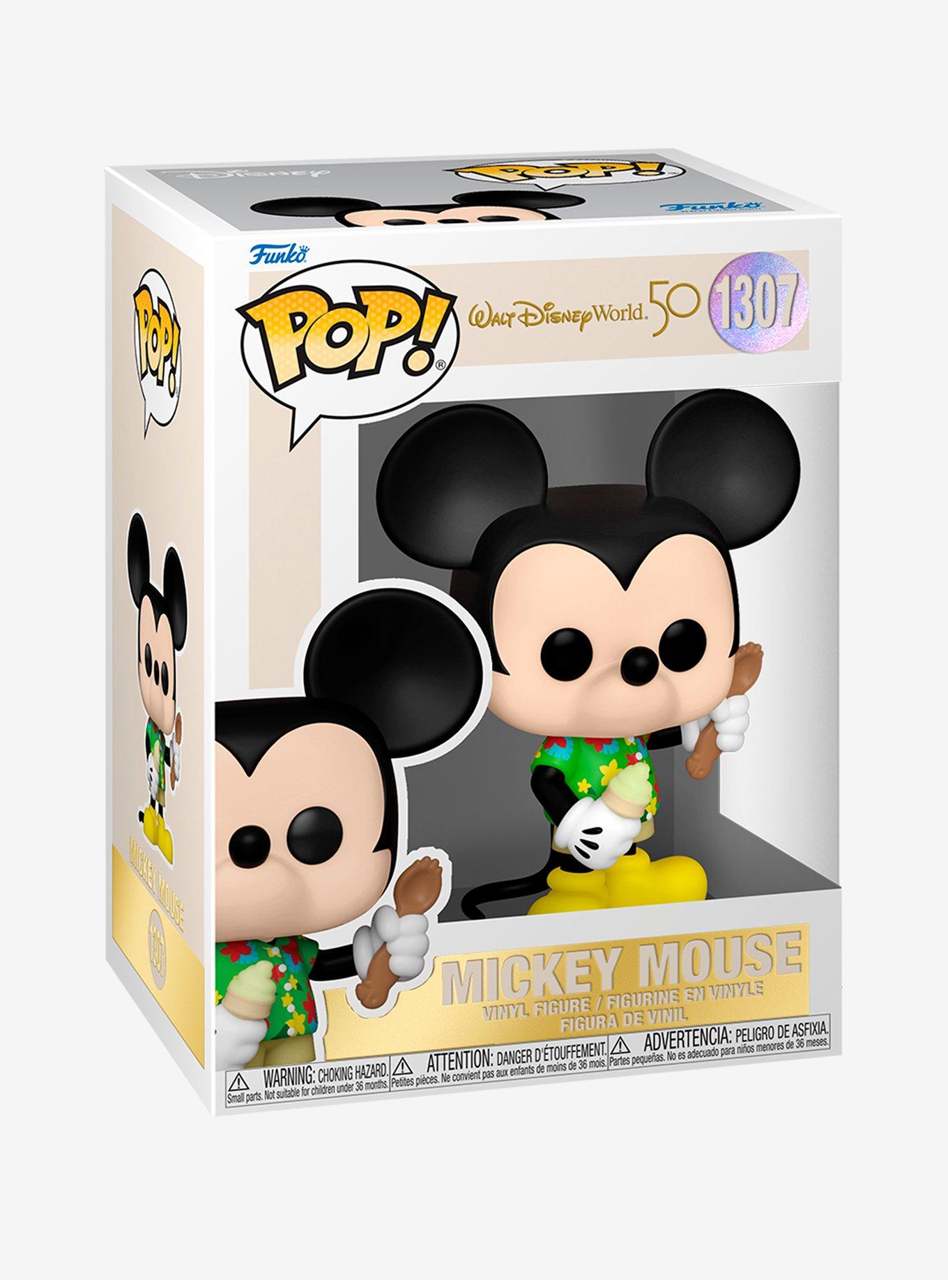 Funko Pop! Disney Walt Disney World 50th Anniversary Mickey Mouse (Aloha Mickey Ver.) Vinyl Figure, , alternate