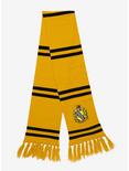 Harry Potter Hufflepuff Crest Scarf Set, , alternate