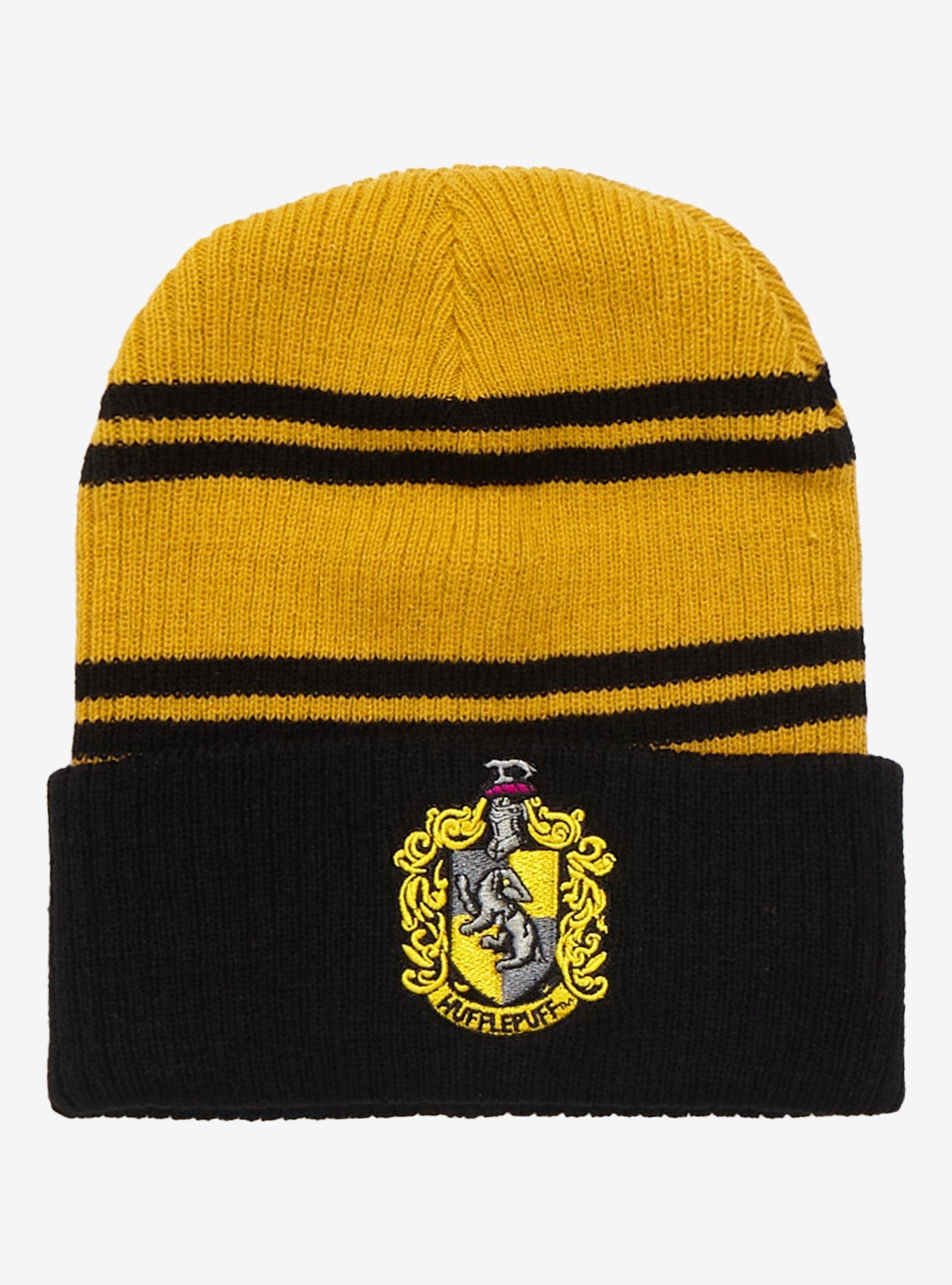 Harry Potter Hufflepuff Crest Scarf Set, , alternate
