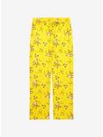 Pokémon Electric Type Evolutions Allover Print Sleep Pants - BoxLunch Exclusive , BRIGHT YELLOW, alternate