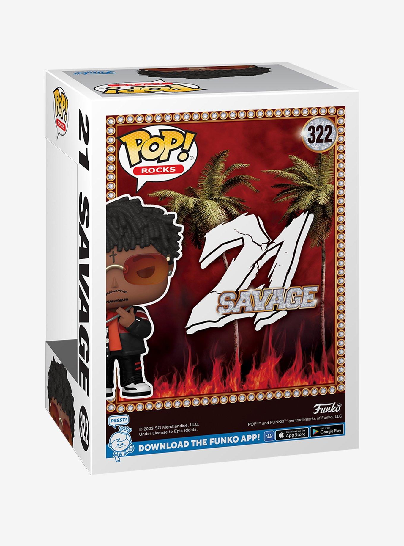 Funko Pop! Rocks 21 Savage Vinyl Figure, , alternate