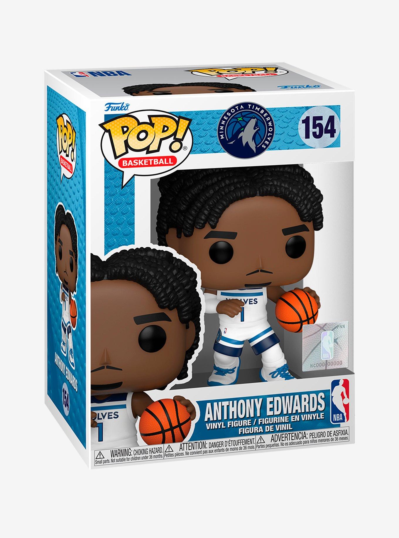 Funko Pop! Basketball Minnesota Timberwolves Anthony Edwards Vinyl Figure, , alternate
