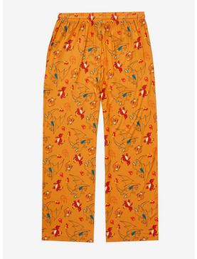 Pokémon Fire Type Evolutions Allover Print Sleep Pants - BoxLunch Exclusive , , hi-res