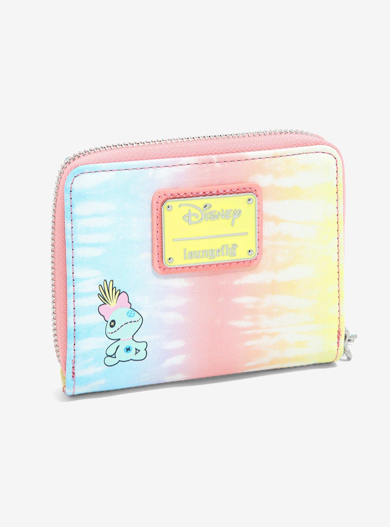 Loungefly Disney Lilo & Stitch Tie-Dye Small Zip Wallet - BoxLunch Exclusive , , alternate