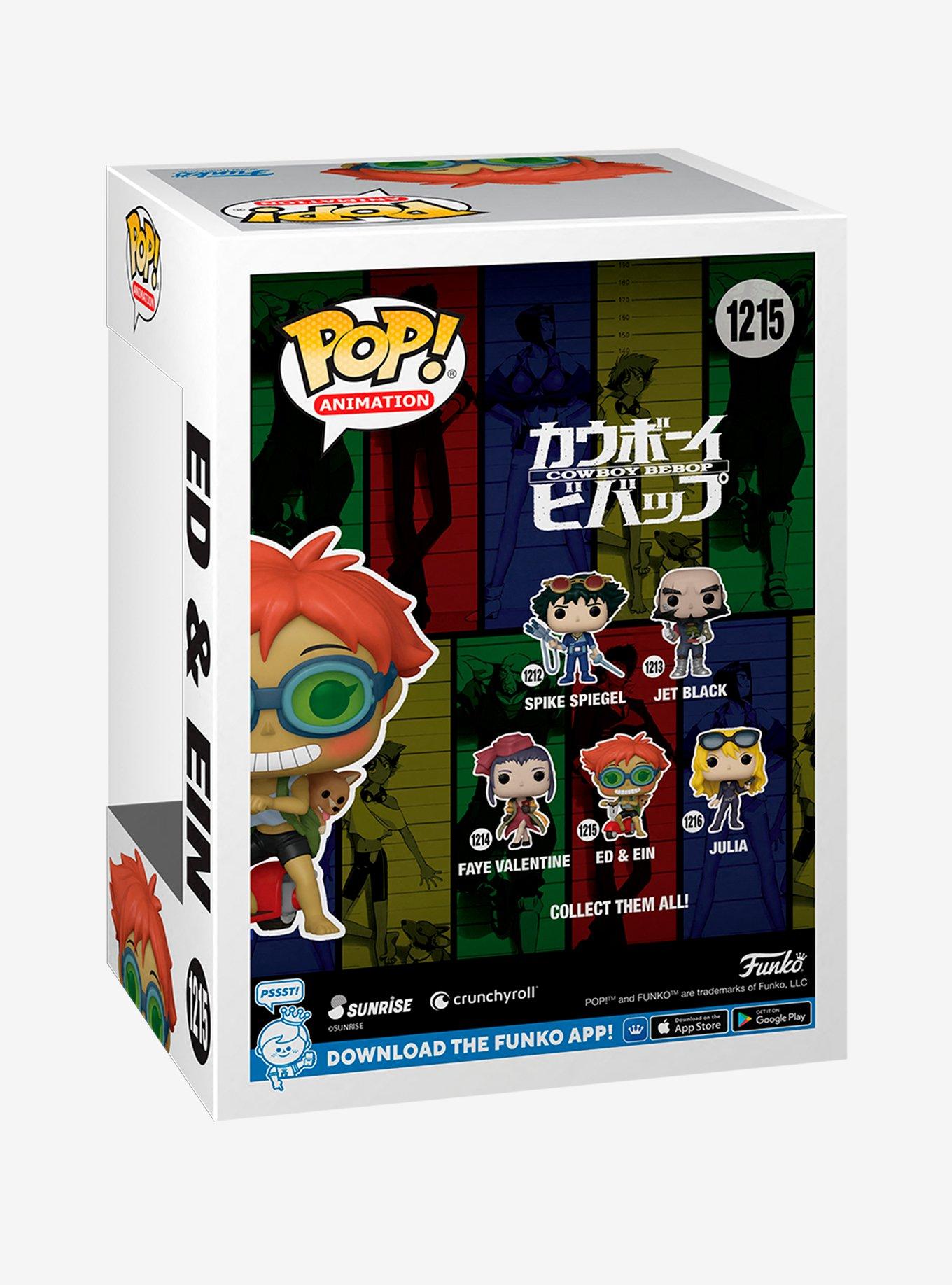 Funko Cowboy Bebop Pop! Animation Ed & Ein Vinyl Figure, , alternate