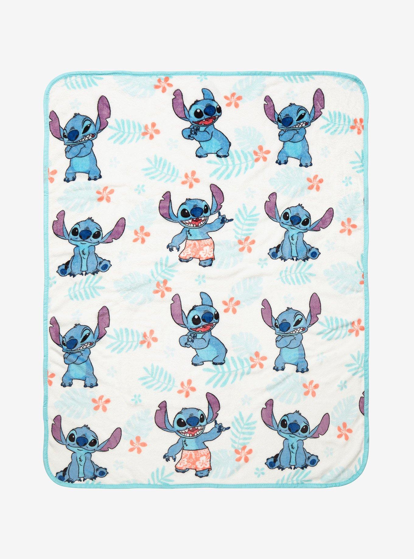 Disney Lilo & Stitch Tropical Stitch Pillow and Blanket Set, , alternate