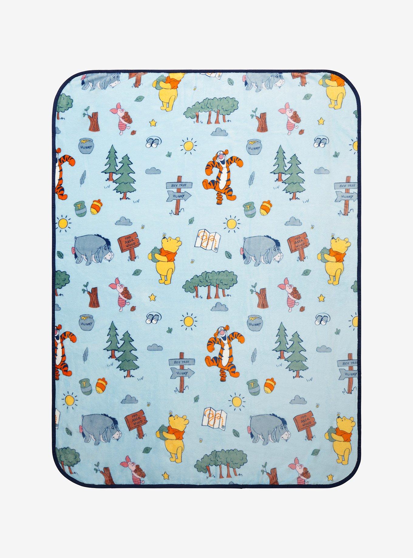 Disney Winnie the Pooh Hundred Acre Wood Boxed Throw, , alternate