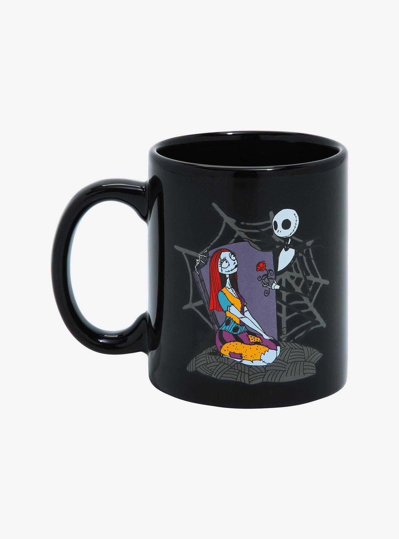 Disney The Nightmare Before Christmas Jack & Sally Stationary & Mug Set, , alternate