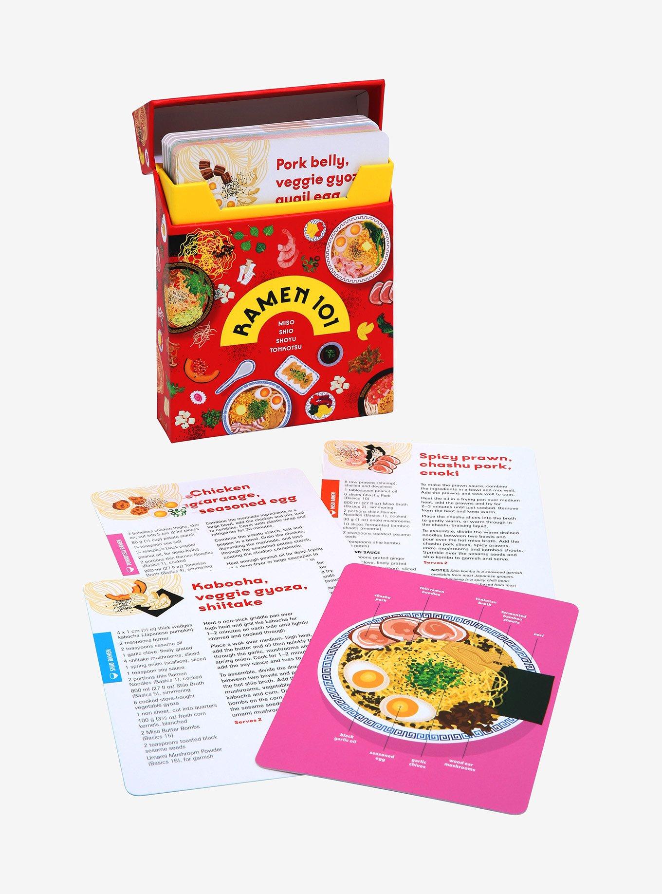 Ramen 101 Ramen Recipe Cards, , alternate