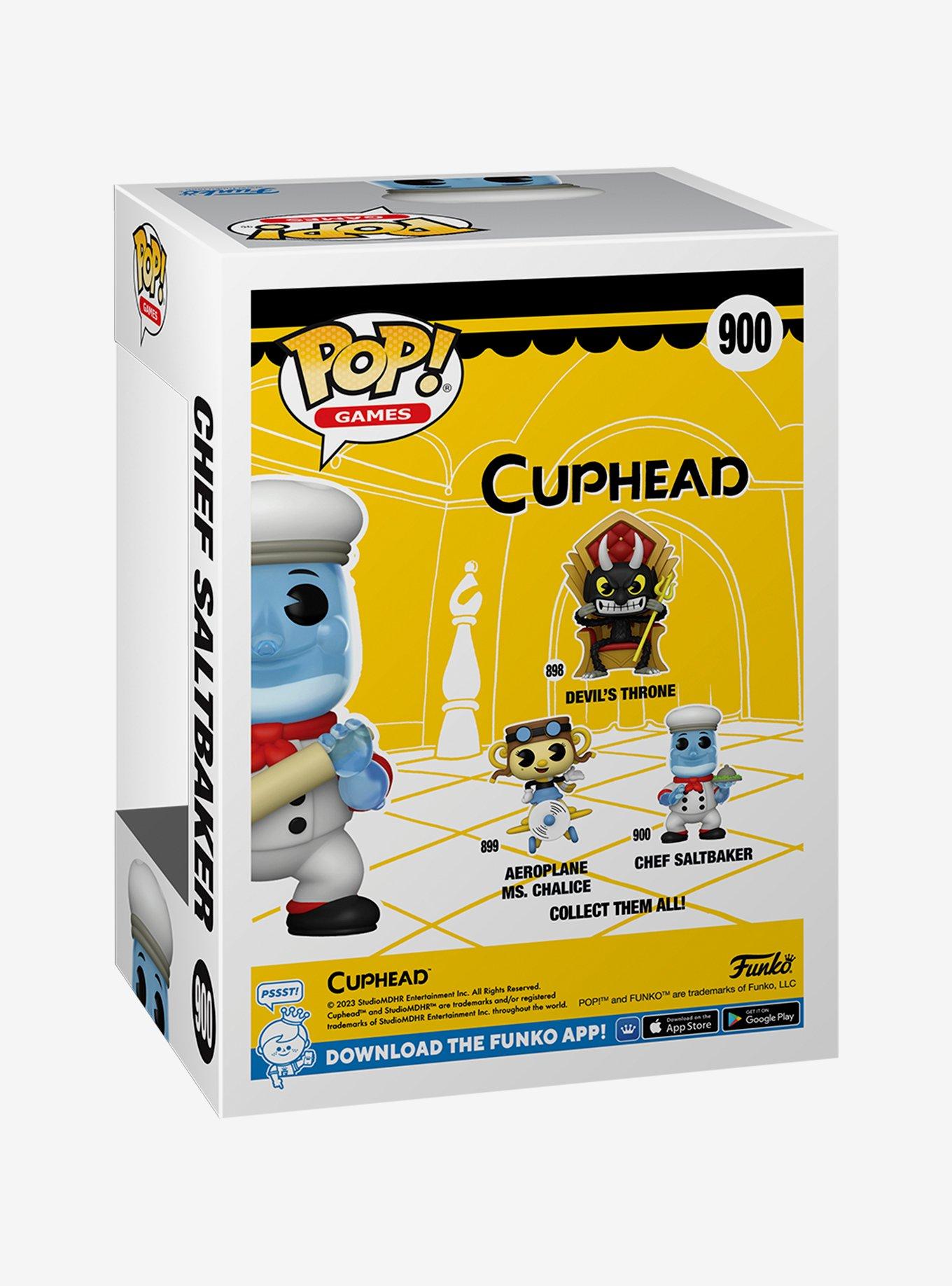 Funko Cuphead Pop! Games Aeroplane Chef Saltbaker Vinyl Figure, , alternate