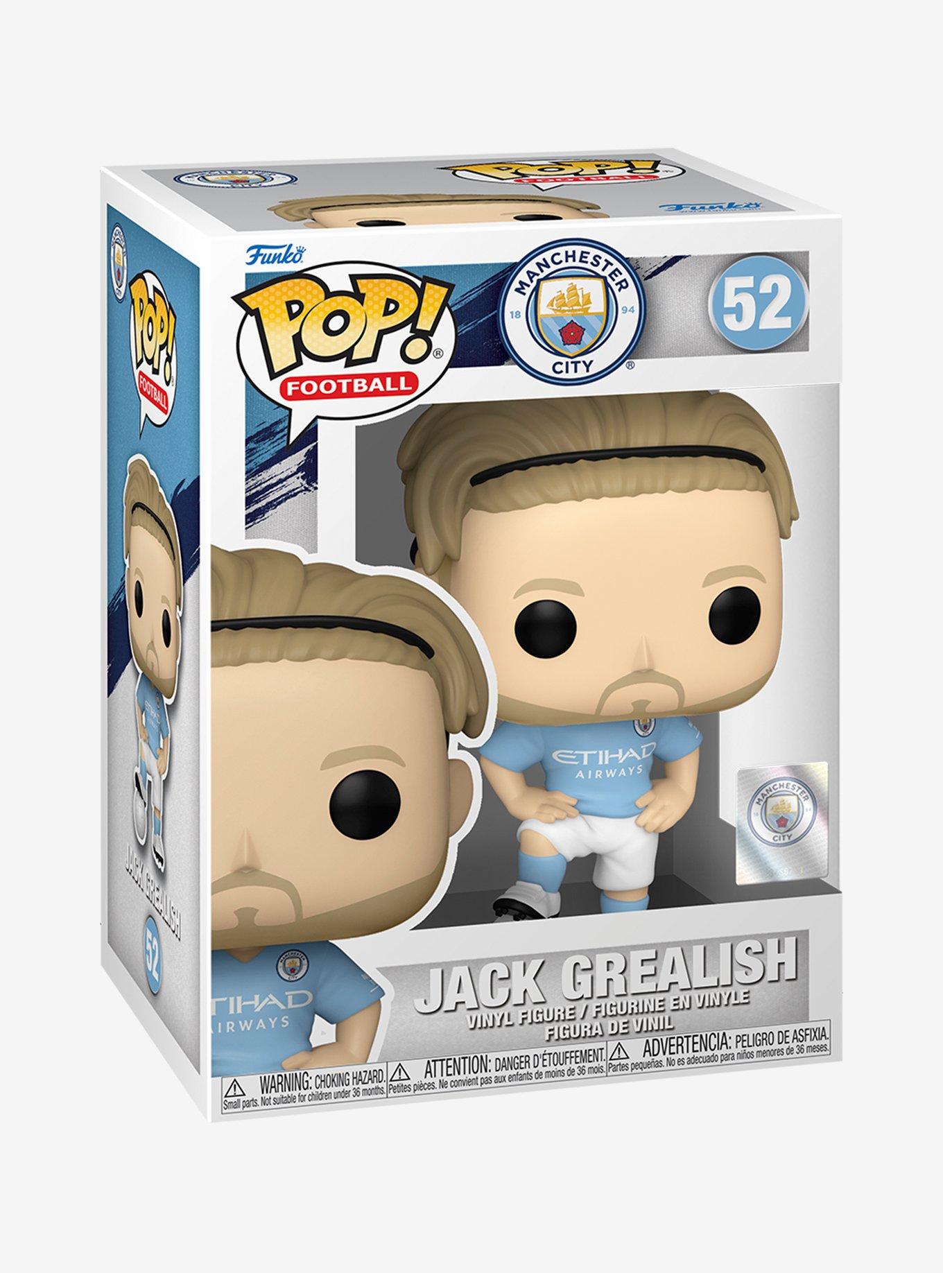 Funko Manchester City Pop! Football Jack Grealish Vinyl Figure, , alternate