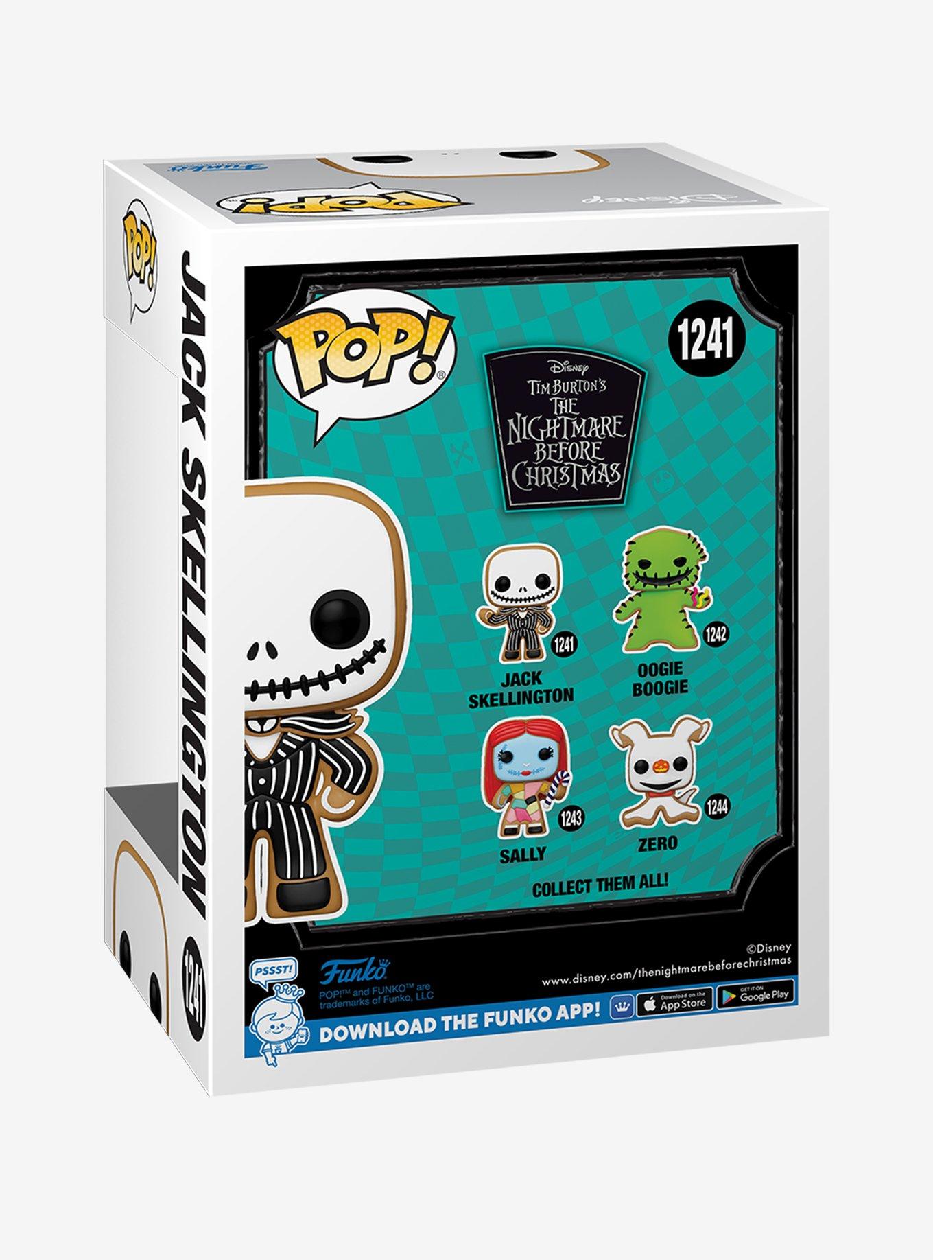 Funko The Nightmare Before Christmas Pop! Gingerbread Jack Skellington Vinyl Figure Hot Topic 2022 Exclusive, , alternate