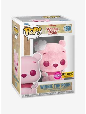 Funko Disney Winnie The Pooh Pop! Winnie The Pooh (Flocked) Vinyl Figure Hot Topic Exclusive, , hi-res