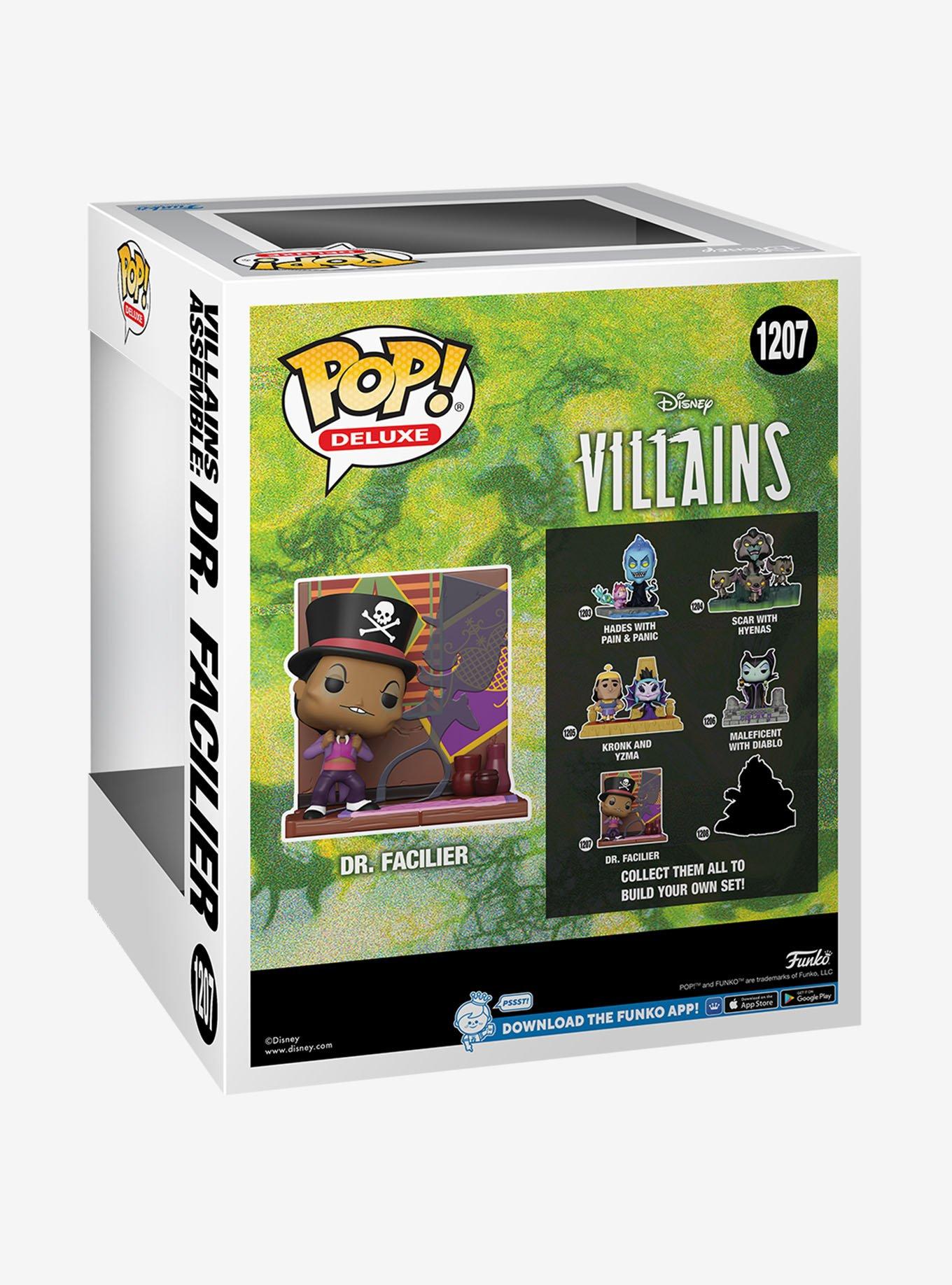 Disney Funko Villains Assemble Pop! Deluxe Dr. Facilier Vinyl Figure Hot Topic Exclusive, , alternate