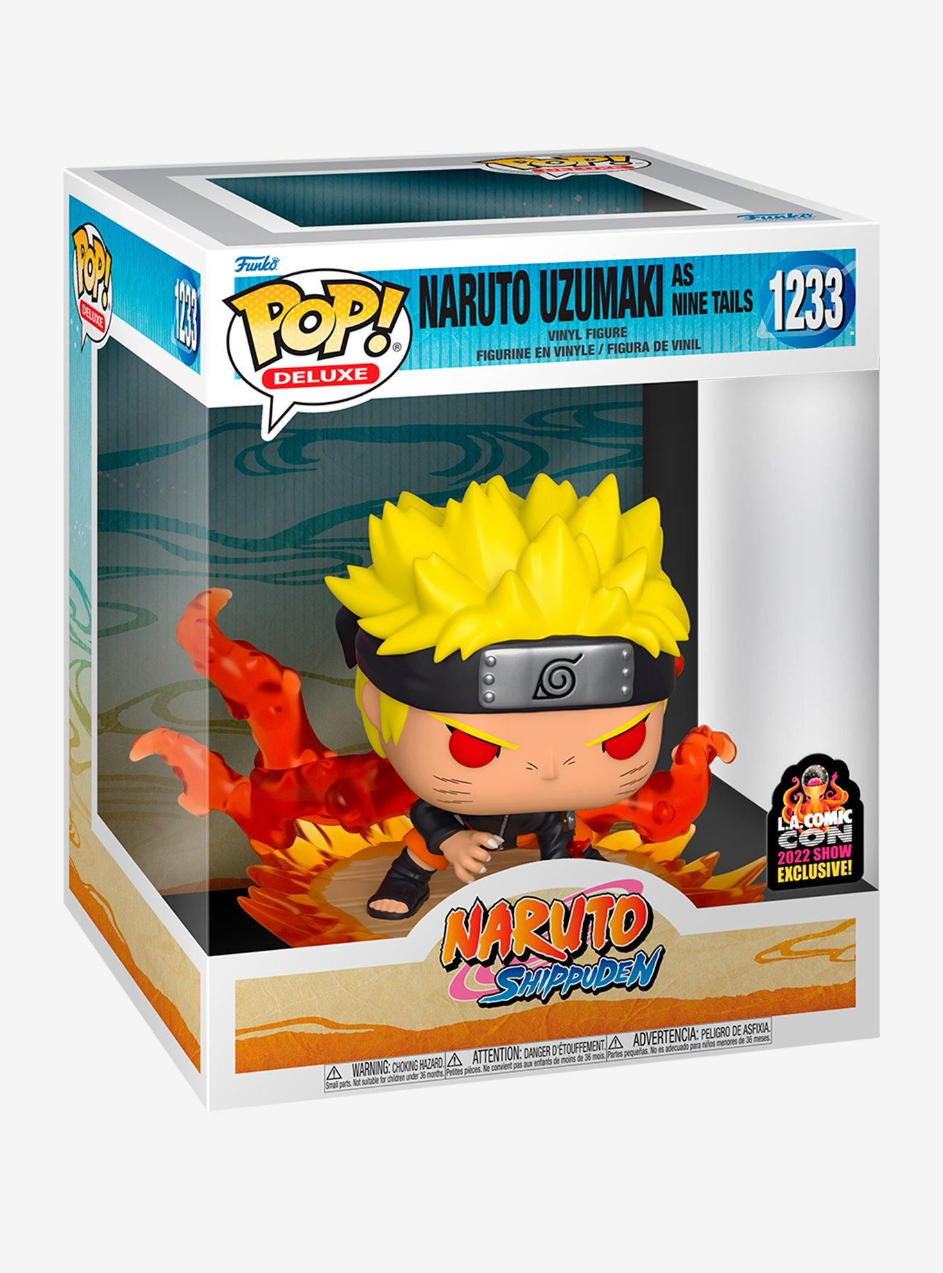Funko Naruto Shippuden Pop! Deluxe Naruto Uzumaki As Nine Tails Vinyl Figure 2022 L.A. Comic Con Exclusive, , alternate