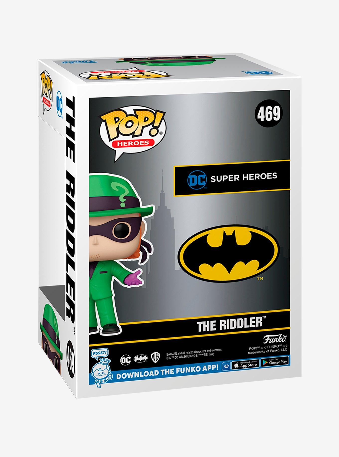 Funko DC Comics Pop! Heroes The Riddler Vinyl Figure 2022 L.A. Comic Con Exclusive, , alternate