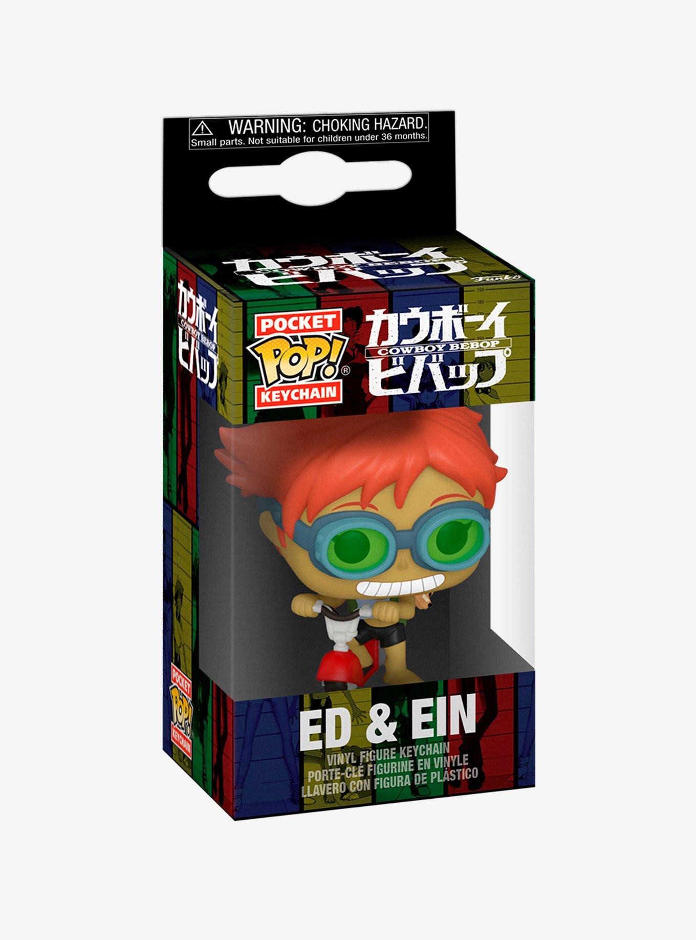 Funko Cowboy Bebop Pocket Pop! Ed & Ein Vinyl Key Chain, , alternate