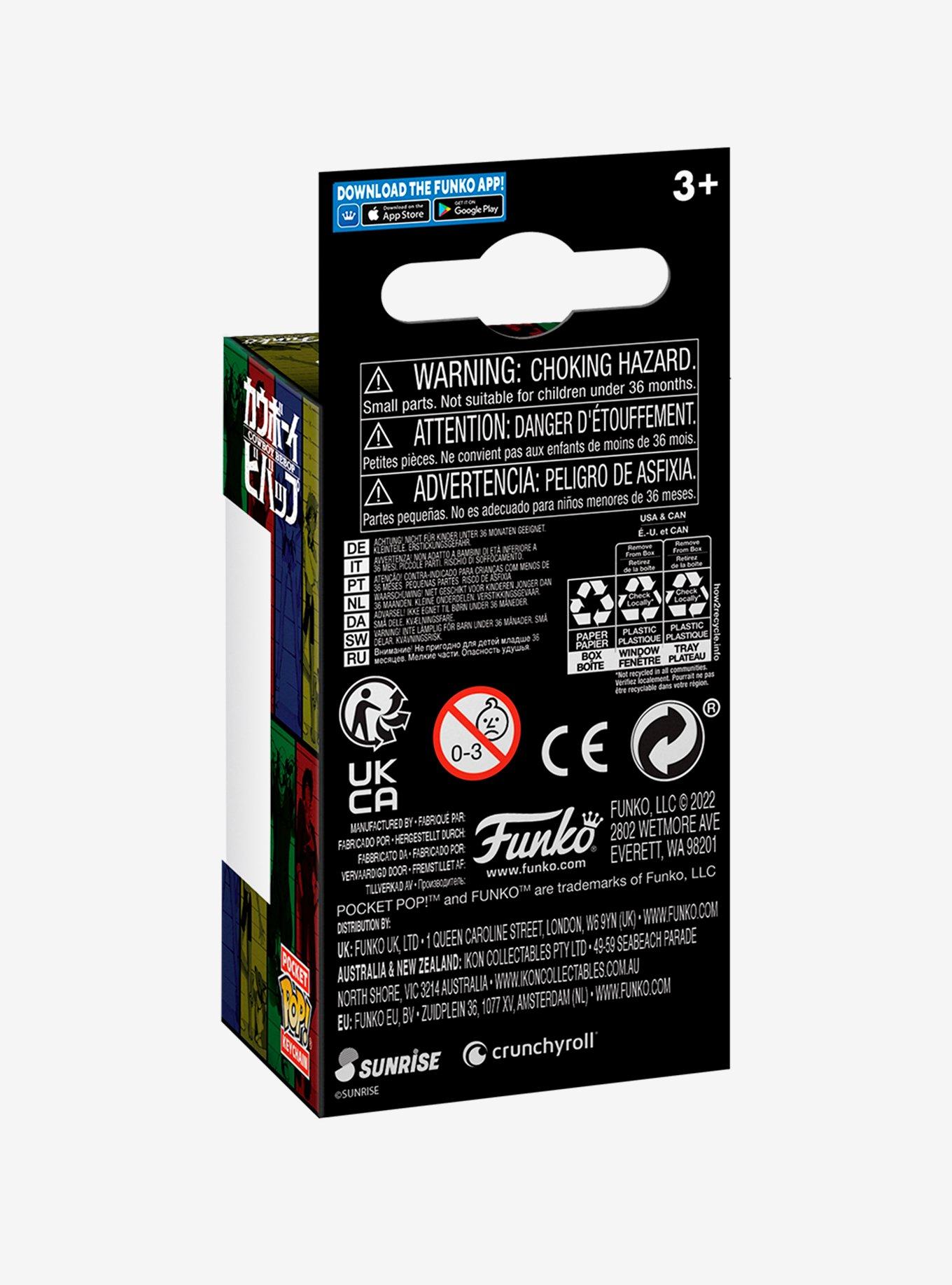 Funko Cowboy Bebop Pocket Pop! Ed & Ein Vinyl Key Chain, , alternate