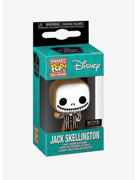 Plus Size Funko The Nightmare Before Christmas Pop! Gingerbread Jack Skellington Vinyl Key Chain Hot Topic 2022 Exclusive, , hi-res