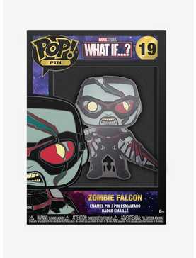 Funko Marvel What If...? Zombie Falcon Pop! Enamel Pin, , hi-res
