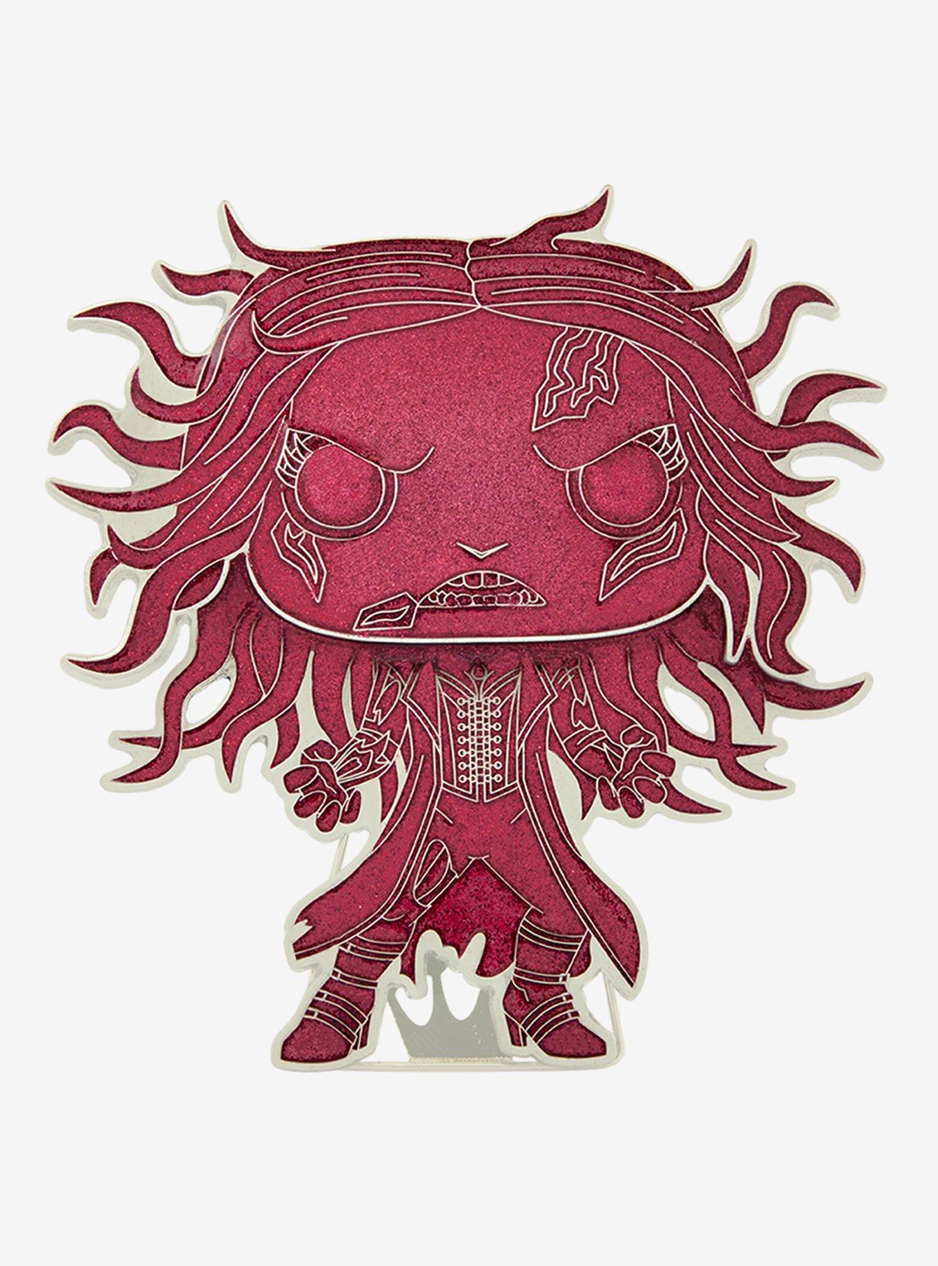 Funko Marvel What If...? Zombie Scarlet Witch Pop! Enamel Pin, , alternate