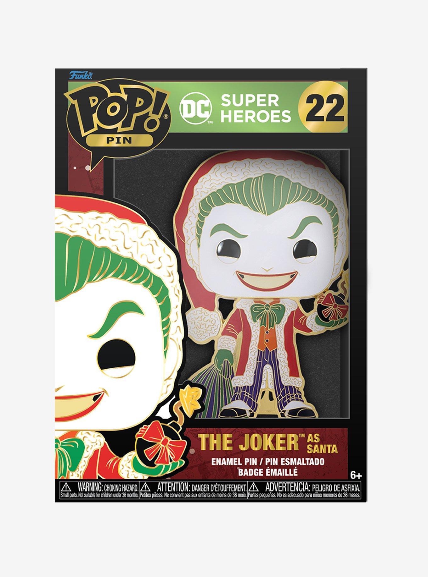 Funko DC Comics Holiday Batman Pop! Enamel Pin, , alternate