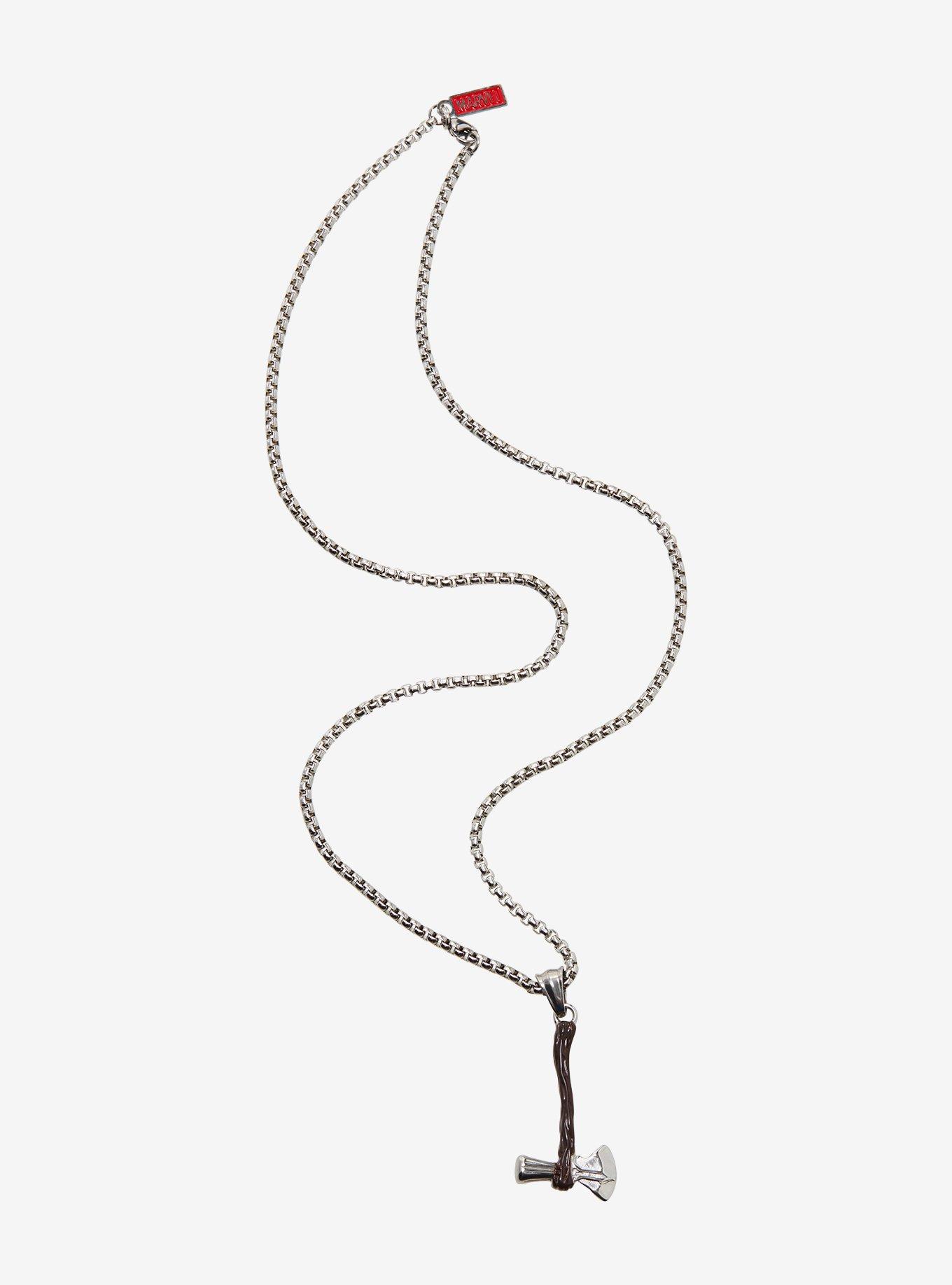 Marvel Thor: Love And Thunder Stormbreaker Necklace, , alternate